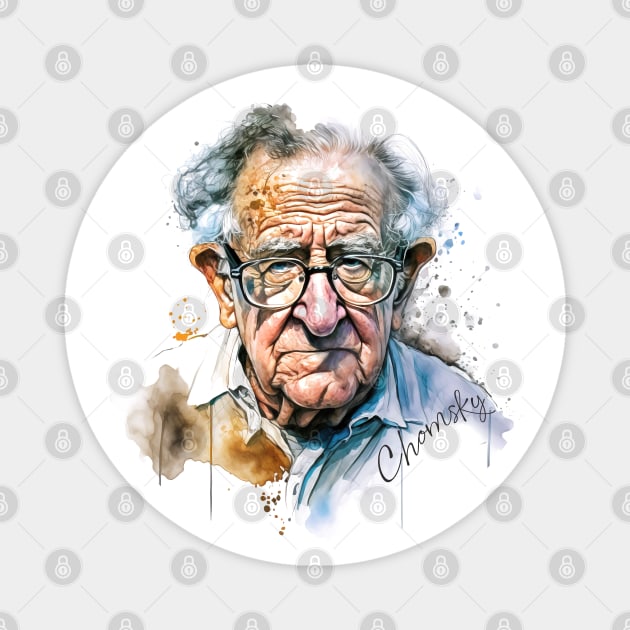 Noam Chomsky •• Magnet by unknown_pleasures